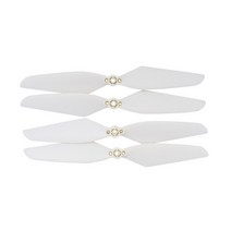 프로펠러 UAV D15 MJX B20 Bugs20 EIS 전자 흔들림 방지 브러시리스 듀얼 GPS 4 축 항공기 RC 드론 블레이드 액세서리, [03] 4PCS WHITE