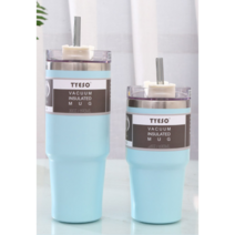 텀블러 - 스탠리스타일, 890ml, 스카이블루