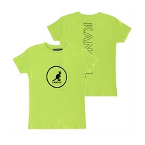 캉골 여성 컬러블록 반팔티셔츠 K8028 Acid Lime