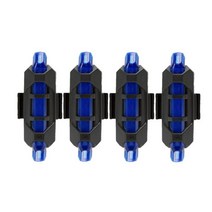 고카트 루지 전동카트 고 카트 미등 신호 경고등 세그웨이 나인봇 전기 및 기타 고카트용, 2.Blue 4PCS