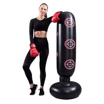샌드백 스트레스 화풀이 복싱 160cm 풍선 권투 가방 권투 펀치 발로 pvc 권투 훈련 대상 릴리프 운동 피트니스 장비, 대상 모델
