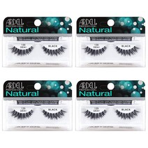 120 Black Demi Ardell Natural Lashes False Eyelashes 120 Black (4 pack), 1