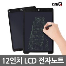 지니큐 LCD-NOTE12L 전자노트 메모패드 노트패드, 화이트, 본상품선택