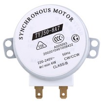AC 220-240V 4W 6RPM 48mm 공기 송풍기를위한 동기 모터 50/60Hz TYJ50-8A7 트레이, 한개옵션0