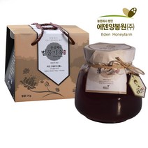 [에덴양봉원] 천연 횡성 벌꿀 1kg 3종 선물용 (국내산) 아카시아/ 잡화꿀/밤나무꿀/대추꿀 명절선물 추천, 대추꿀