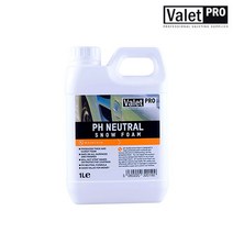 Valet Pro 발렛프로 PH뉴트럴 스노우폼 폼건전용 샴푸 (1L) /폼건/폼캐논/폼랜스, 상세페이지 참조
