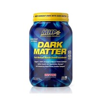 MHP Dark Matter Post Workout 촉진제 다상 크레아틴 포함 옥수수 탄수화물 6g EAA 과일 펀치 20회분 55온스