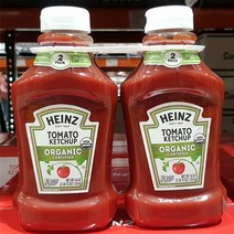 코스트코 HEINZ 하인즈 유기농 토마토 케찹 1.25KgX2ea, 하인즈유기농토마토케첩(1.25kgX2ea)