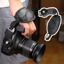 현모양처 캐논 60D 70D 80D 6D 카메라 손목 가죽 스트랩 그립, 상세페이지 참조