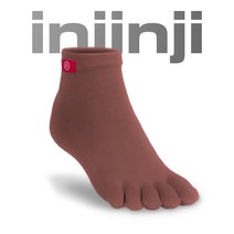 인진지 NEW 라이너 브릭 브라운 쿨맥스 발가락 양말 무지 기능성 스포츠 단목 삭스 남성 여성 런닝 등산 운동