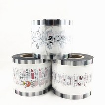 컵실링기 비닐 필름 음료 포장 씰링기 카페 업소 원형, 이모티콘겸용 3000장