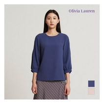 올리비아로렌 슬리브 레이스매치블라우스 VOCALWF7211