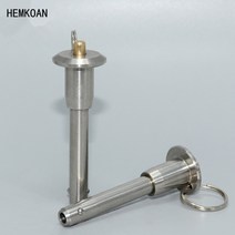 헬스드롭세트핀 피트니스 무게 선택기 스테인레스 스틸 퀵 릴리스 핀 볼 헤드 잠금 핀 안전핀 포지셔닝, 01 MT171A-5mm_04 25mm
