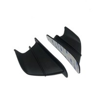 Yamaha MT-07 MT-09 MT10 YZF R1 R3 R25 R125 YZF600R 750R R1M RS1 오토바이 Winglet 공력 윙 키트 스포일러 GSX1300R R, CHINA_Black