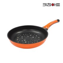 키친아트 에스라인 다이아몬드코팅 주물 후라이팬 26cm 코팅후라이팬