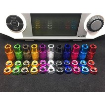 라디오용 양극 산화 알루미늄 스위치 너트 볼트 볼트 라디오마스터 TX16S 점퍼 T-lite FrSky Taranis 컨트, 03 Green Co