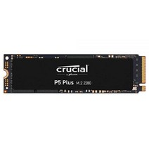Crucial P5 Plus 500GB PCIe 4.0 3D NAND NVMe M.2 게이밍 SSD 최대 6600MB/s (CT500P5PSSD8)
