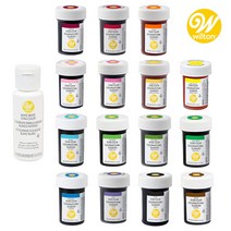 윌튼 색소 제품모음전 16종 (젤타입 아이싱 칼라 식용색소 조색), 브라운, 1개