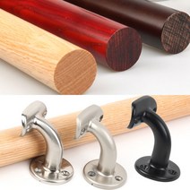 원목핸드레일 L자형브라켓 손스침 계단손잡이, 2.핸드레일체리38Ø 1500mm