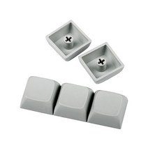 XDA 프로필 키캡 기계식 키보드 PBT 키 캡 1U 1X 맞춤형 게이머 블랙 핑크 체리 Mx 스위치 고도, [03] 20PCS, [10] light Gray