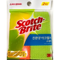 쓰리엠주식회사 수세미 주방 쑤세미 X30개 품 2입 아크릴 쇼핑몰 마트 용 200x200, 1개, 1개