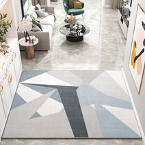 발매트 럭셔리 현관 매트진입문 입구매트 가정용 오염방지 물흡수 현관미끄럼방지 매트 카페트, C15-기하학-랩 포트