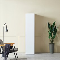 카이 시스템 모듈 틈새 터치 도어 400 옷장 모음 선반장 원룸 안방 옷정리, 봉장, 화이트