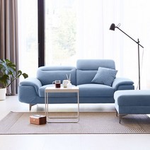 아델 3인 타이보텍스 패브릭 쇼파 스툴포함, 단품