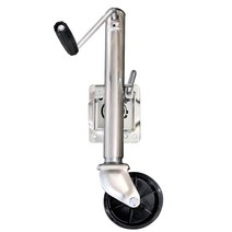 텅잭 트레일러 쟈키 고하중 받침대 이동 수동 카라반 고정, 1000파운드 450kg 아연도금 배륜