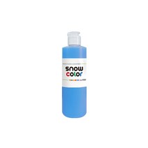 스노우물감 250ml 낱색 스노우키즈 유아 아기 놀이 핑거 형광 페인팅 블랙라이트 촉감놀이 물감놀이 형광놀이 미술놀이, 블루, 1개