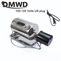 가정용 로스터기 로스팅기계 커피볶는기계 커피로스팅기계 DMWD 110V/220V 커피 콩 로스터 스테인레스 스틸, 01 110Volts no holes_03 UK