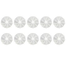 배기팬 환기팬 송풍기 부품 10 Pcs 미니 책상 교체 팬 블레이드 플라스틱 작은 전원 잎 모터 액세서리 드롭, 한개옵션0