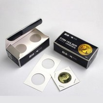 전문가 동전 수집 코인 케이스 보관 종이 홀더 50장_2023899, 쿠팡 20.5mm