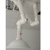 암후드 시약장 이동식 환기 다관절 배기관 뜸 흡입, 레드 관절 레드 커버 Φ75 yd8501, 1개