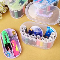 안입는옷리폼 청바지수선 바느질함세트 버눌살 재봉사 DIY 전통 가정용 부자재 클래식, 상세페이지참조, 바느질함(대)