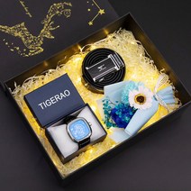 시계 선물 세트 아빠 시아버지 생신선물 60대 장인어른 어르신 실용적인 교수님 이직 무난한, 단일사이즈, 시계+벨트 선물세트 1