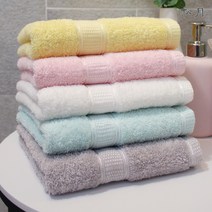 송월 무지 수건 프라임 20수 120g 40X77cm, 아이보리