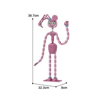 파피플레이타임 파트2 마미롱레그 중국레고 호환 블럭 DIY 조립식 피규어 3D 퍼즐, C7832롱다리맘334알