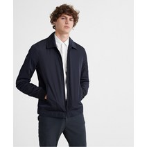 Superdry Mens Edit 칼라 해링턴 재킷