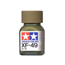 (80349) 타미야 에나멜 도료 XF-49 카키 무광 10ml