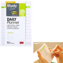 붙여쓰는 일정관리 데일리플래너 포스트잇 필기왕 잘써지는 반복접착 자국NO 생각잘나는 메모지