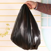 산업용쓰레기봉투 대용량 대형 검정 90리터 김장 쓰레기 재활용 비닐 비니루 봉다리, 7매(105매)