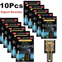 10pcs 야외 휴대 전화 신호 향상 스티커 모바일 안테나 앰프 sp-11pro 신호 향상 부스터 캠핑 도구, 10개