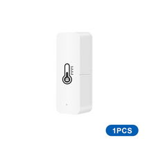 스마트온습도계 온도기록계 Tuya wifi 습도 및 온도 센서 실내 습도계 스마트 라이프 앱 모니터링 지원 alexa google home 허브 필요 없음, 1개