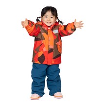 ONYONE (온요네) RESEEDA 스키웨어 키즈 TODDLER SUIT 상하 세트 RES55004 075C637 REDxOCN 100