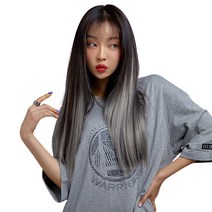 가발매니아 글램루즈 퍼스널컬러 붙임머리, 3개 울프그레이