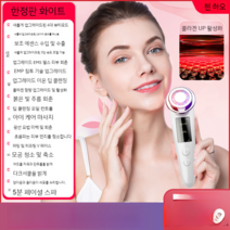초음파 갈바닉 탄력 피부관리기 LED이온마사지기, E 탄력피부관리기