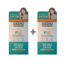 1+1 다슈 솔루션 시카 쉴드 선 스틱 19g(SPF50+)