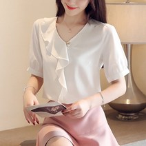 하프러플 체리브릿지 블라우스7DFB3C