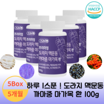 건강바름 프리미엄 도라지 맥문동 까마중 마가목 환 100g 5개월, 5병